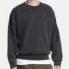 Men's sweatshirt Under Armour UA Icon HWT Flc Wash OS Crew-BLK - Men's