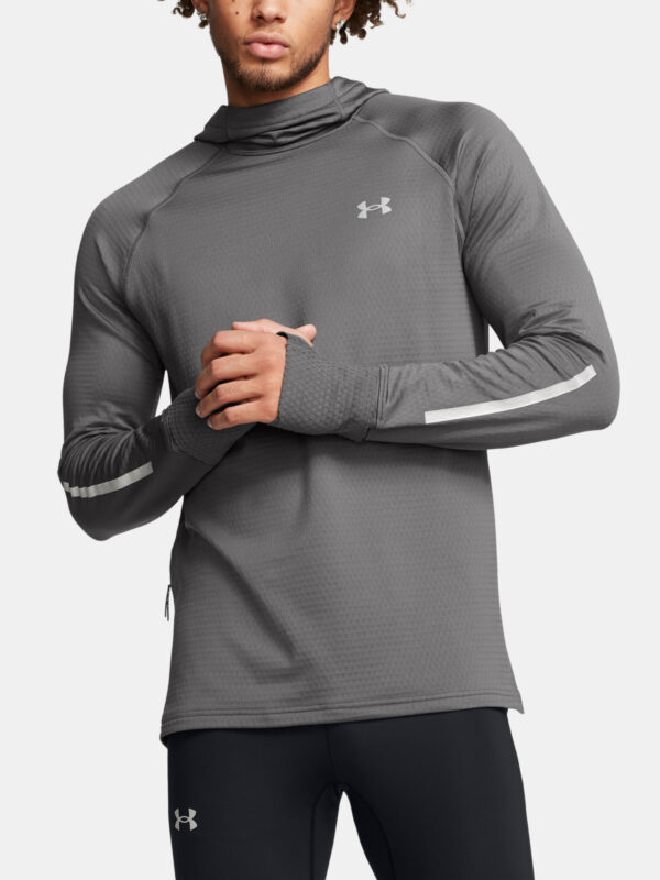Men's sweatshirt Under Armour UA LAUNCH ELITE CW HOODY-GRY - Men's