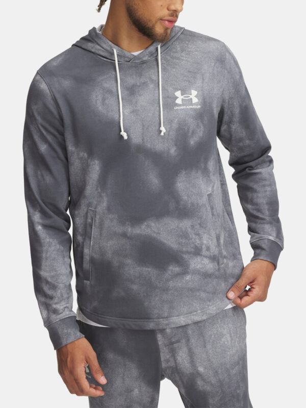 Men's sweatshirt Under Armour UA Rival Terry AOP Hood Q1 - Men's