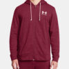 Men's sweatshirt Under Armour UA Rival Terry LC FZ-RED - Men's
