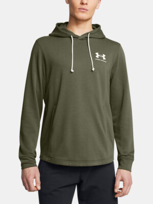 Men's sweatshirt Under Armour UA Rival Terry LC HD-GRN - Men's