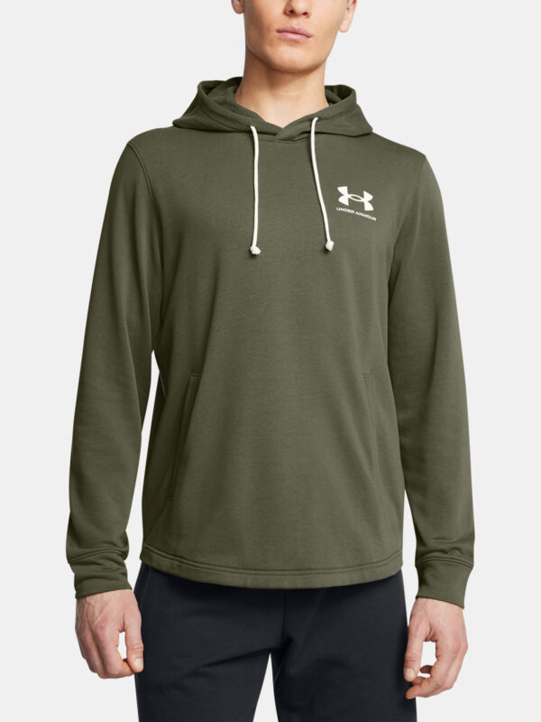 Men's sweatshirt Under Armour UA Rival Terry LC HD-GRN - Men's