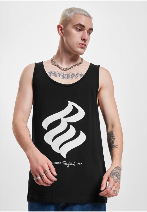 Men's tank top Basic New York black/white