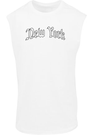 Men's tank top New York white