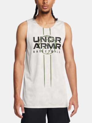 Men's tank top Under Armour UA Zone Reversible Jsy-GRN - Men's
