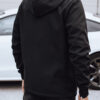 Men's transitional softshell jacket with hood black Dstreet