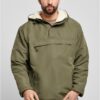 Men's windbreaker Brandit Windbreaker Sherpa - olive