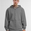 Men's zip-up hoodie Cozy gray
