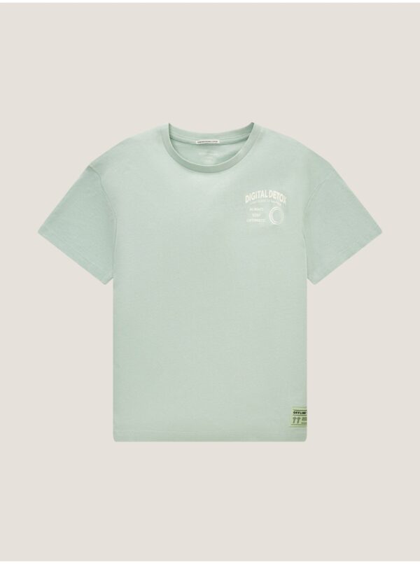 Menthol Boys T-Shirt Tom Tailor - Boys