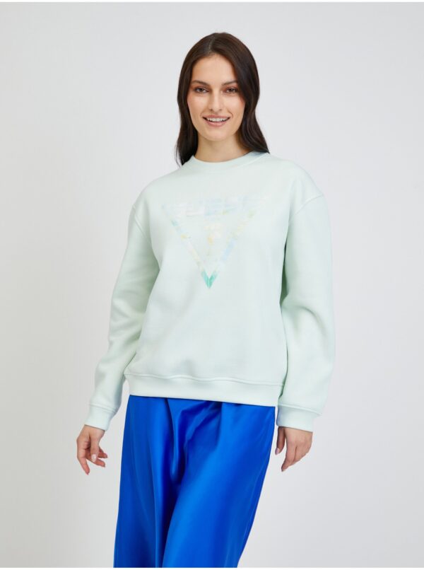 Menthol Womens Sweatshirt Guess Emely - Women