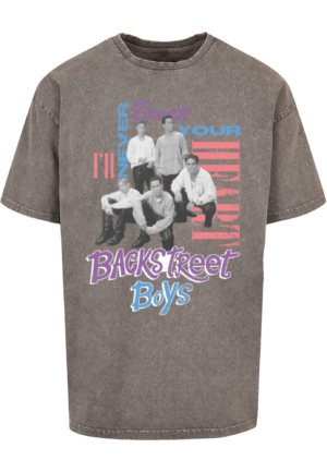Merchcode Póló 'Backstreet Boys - INBYH'  szürke-Ár