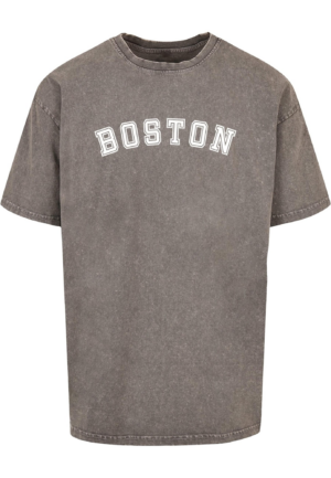 Merchcode Póló 'Boston X'  sár színek / fehér-Ár