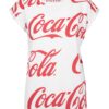 Merchcode Póló 'Coca Cola'  piros / fehér