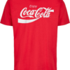 Merchcode Póló 'Coca Cola'  piros / fehér-Ár