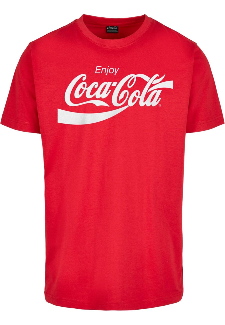 Merchcode Póló 'Coca Cola'  piros / fehér-Ár