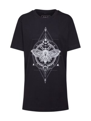 Merchcode Póló 'Ladies Moth'  vegyes színek / fekete