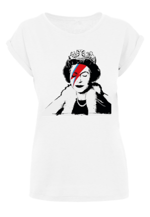 Merchcode Póló 'Lizzie Stardust'  piros / fekete / fehér-Ár