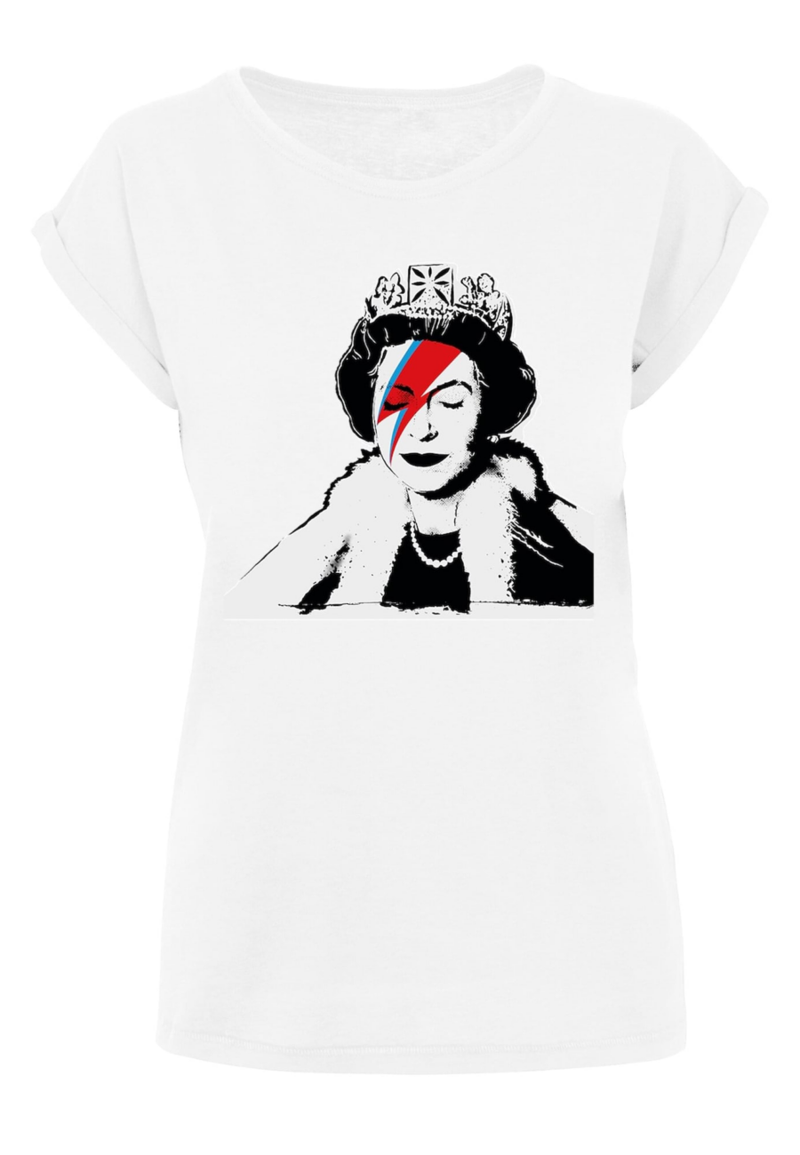 Merchcode Póló 'Lizzie Stardust'  piros / fekete / fehér-Ár