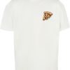 Merchcode Póló 'Pizza Comic'  sárga / zöld / piros / fehér-Ár