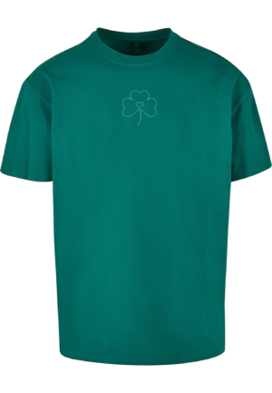 Merchcode Póló 'Spring - Leaf Clover Flower'  zöld / jáde-Ár