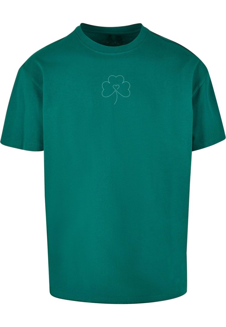 Merchcode Póló 'Spring - Leaf Clover Flower'  zöld / jáde-Ár