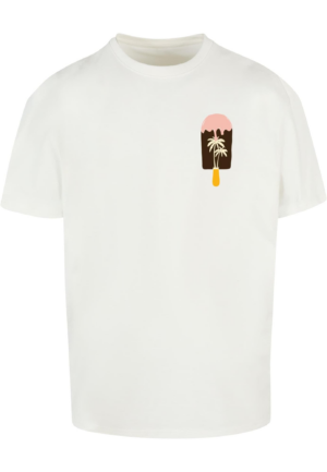 Merchcode Póló 'Summer - Icecream'  vegyes színek / fehér-Ár