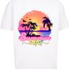 Merchcode Póló 'Summer Vibes Sunset'  vegyes színek / fehér-Ár