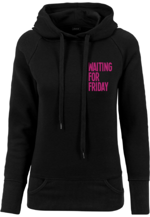Merchcode Tréning póló 'Waiting For Friday'  pitaja / fekete-Hungary