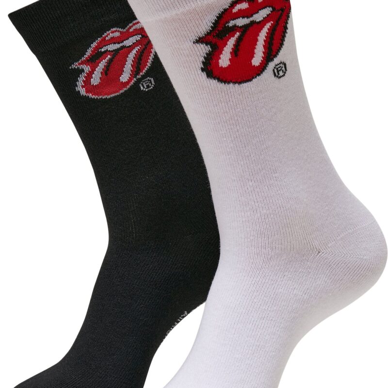 Merchcode Zokni 'Rolling Stones Tongue'  vérvörös / fekete / fehér-hu