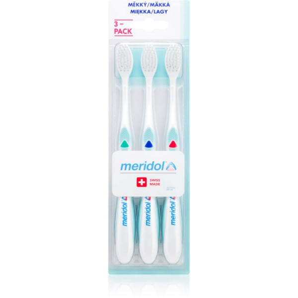 Meridol Gum Protection Soft soft fogkefék 3 db-Eredeti