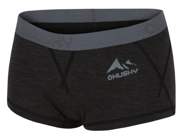 Merino thermal underwear Panties HUSKY Meties L black