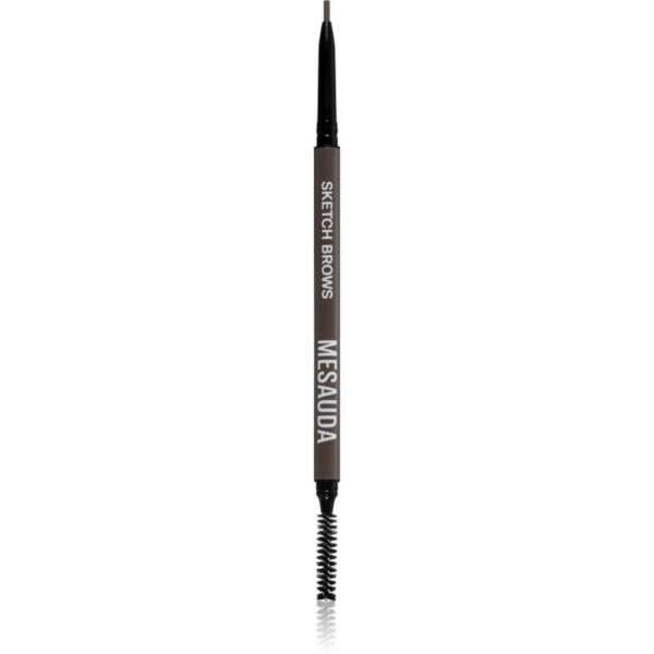 Mesauda Milano Sketch Brows automatikus szemöldökceruza kefével árnyalat 102 Brunette 0