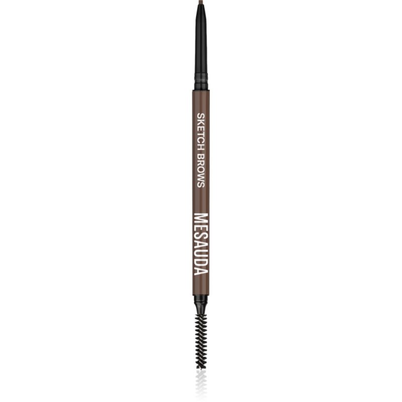 Mesauda Milano Sketch Brows automatikus szemöldökceruza kefével árnyalat 103 Auburn 0