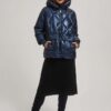 Metal quilted jacket