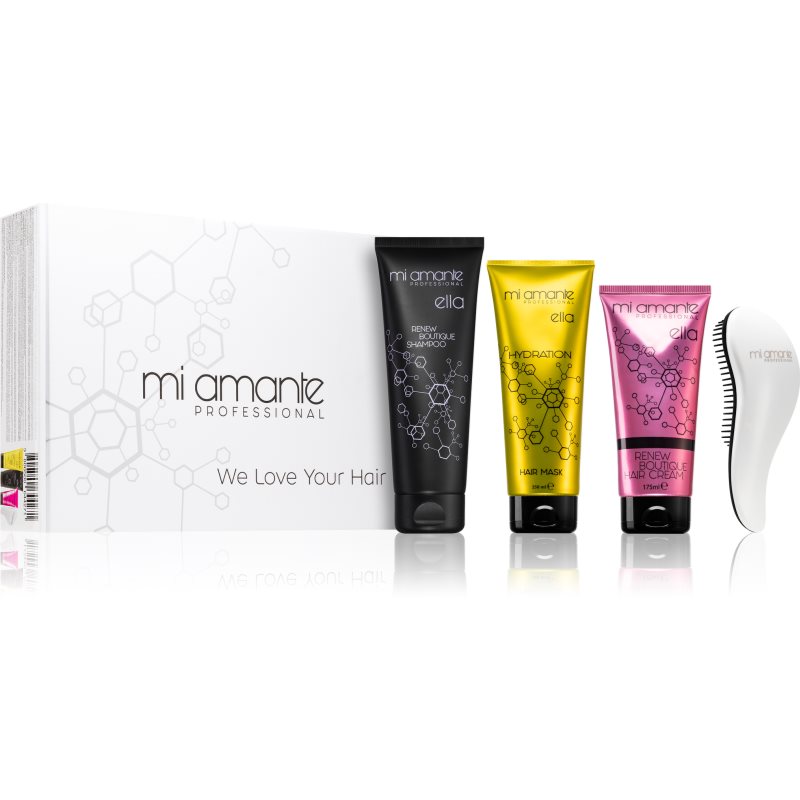 Mi Amante Professional Glamour Keratin Set ajándékszett a fénylő és selymes hajért 4 db-Ár