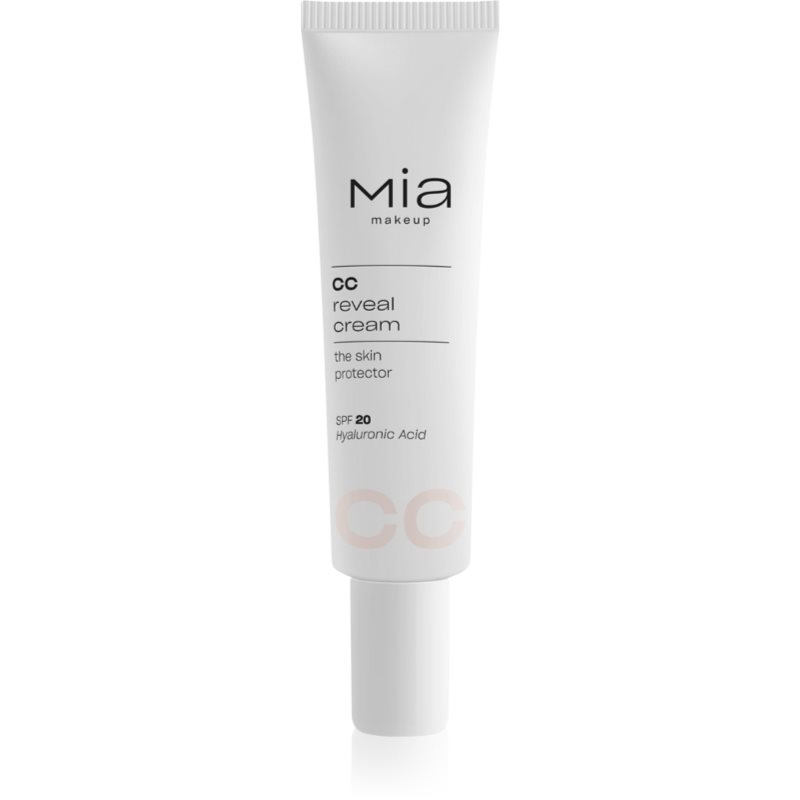 Mia Cosmetics CC Reveal Cream CC krém az egyenletes bőrszínért SPF 20 árnyalat 03 Medium Dark 30 ml-Ár