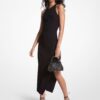 Michael Kors Dress - TANK SIDE SLIT MAXI DRESS black