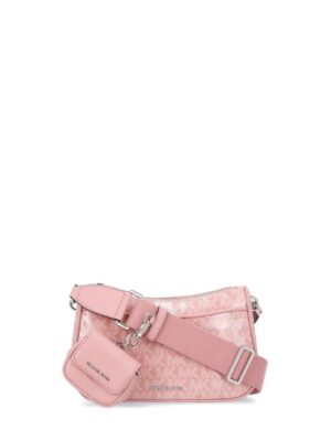 Michael Kors Handbag - JET SET MD TZ PCH XBODY W STRAP pink