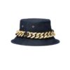 Michael Kors Hat - DNM CHAIN BUCKET HAT blue