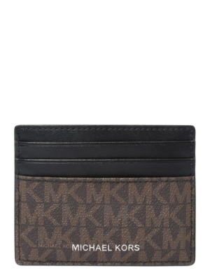 Michael Kors Pénztárcák 'Greyson'  taupe / fekete / fehér-Hungary