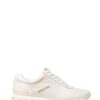 Michael Kors Sneakers - ALLIE WRAP TRAINER beige