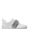 Michael Kors Sneakers - CUP SOLE EMMETT STRAP LACE UP white