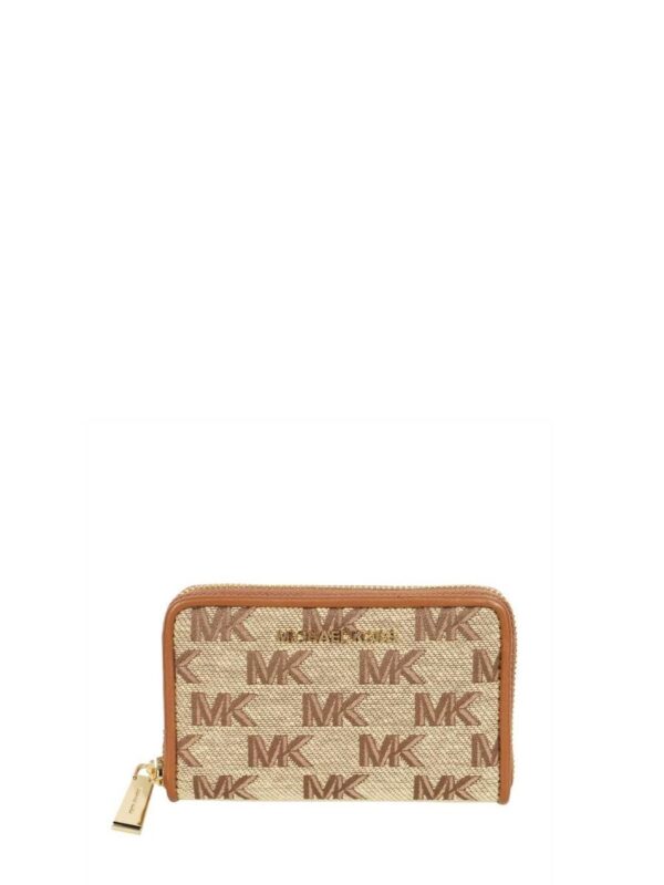 Michael Kors Wallet - JET SET SM ZA CARD CASE brown