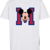 Mickey Mouse M Face Kids T-shirt White