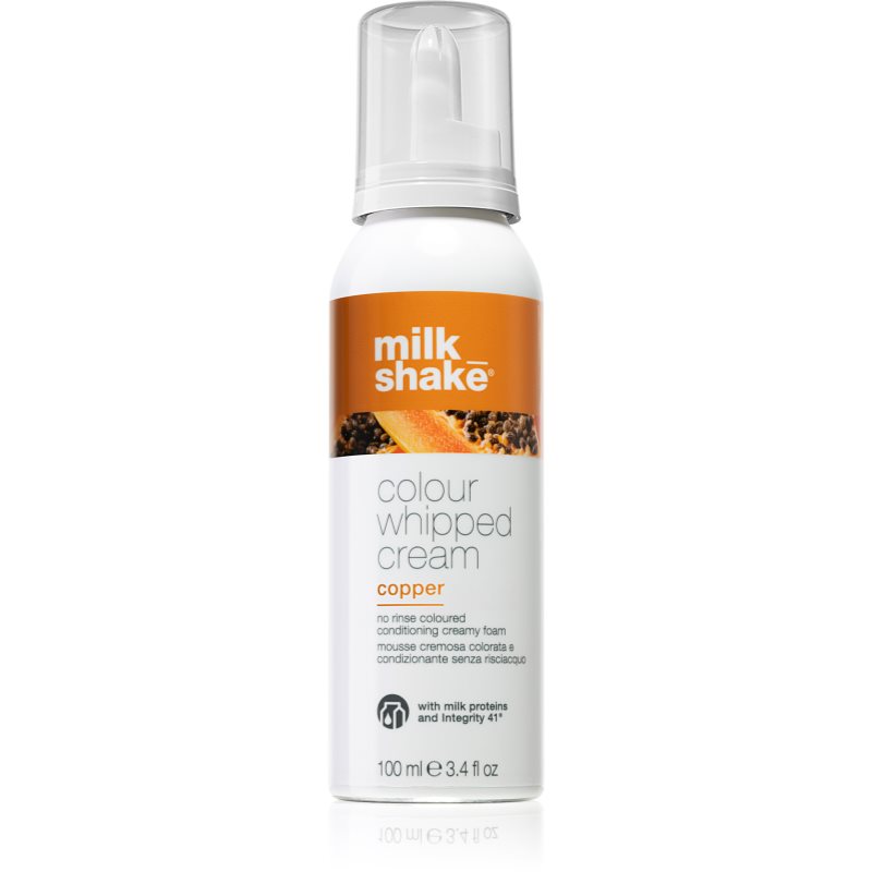 Milk Shake Colour Whipped Cream tonizáló hab minden hajtípusra Copper 100 ml-Ár