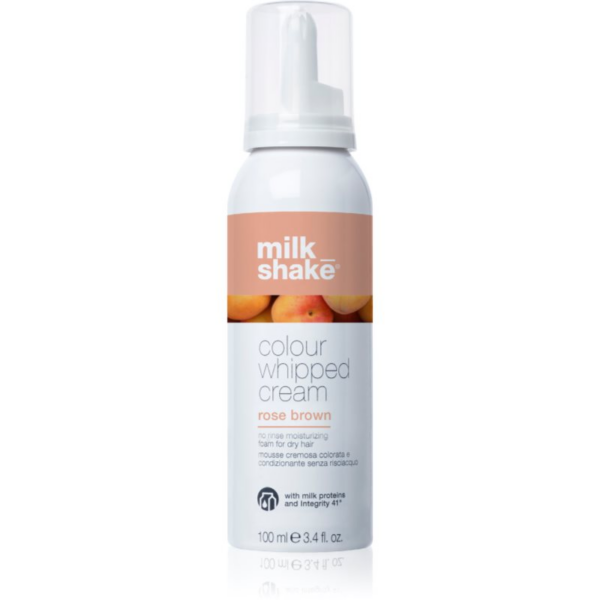 Milk Shake Colour Whipped Cream tonizáló hab minden hajtípusra Rose brown 100 ml-Ár