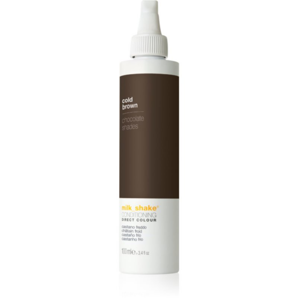 Milk Shake Direct Colour tonizáló kondicionáló az intenzív hidratálásért Cold Brown 100 ml-Ár