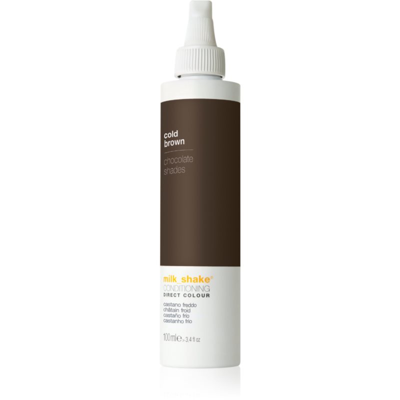 Milk Shake Direct Colour tonizáló kondicionáló az intenzív hidratálásért Cold Brown 100 ml-Ár