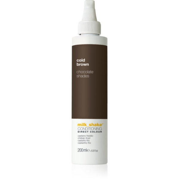 Milk Shake Direct Colour tonizáló kondicionáló az intenzív hidratálásért Cold Brown 200 ml-Ár