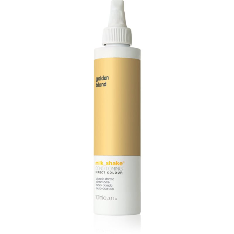 Milk Shake Direct Colour tonizáló kondicionáló az intenzív hidratálásért Golden blond 100 ml-Ár